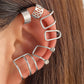 Non-Pierced Ear Cuff Earrings Set