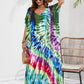 Print Beach Cover-up Long Dress