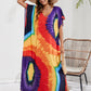 Print Beach Cover-up Long Dress