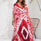 Print Beach Cover-up Long Dress