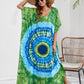 Print Beach Cover-up Long Dress